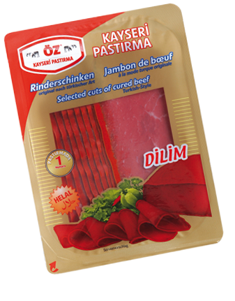 OZ Kayseri Pastirma fumé 100gr